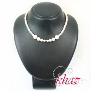 Naszyjniki Von Pearl - białe perły